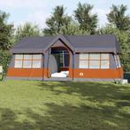 vidaXL Tenten met dak Grijs en oranje 622 x 295 x 238 cm, Caravans en Kamperen, Tenten, Verzenden, Nieuw