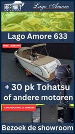 Lago Amore 633 Tendersloep en VELE BOTEN OP VOORRAAD, Nieuw, 6 meter of meer, Benzine, 30 tot 50 pk