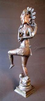 64 cm Shiva Nataraja danst op de dwergdemon Apasmara - Brons, Antiek en Kunst, Kunst | Niet-Westerse kunst