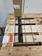 Geesa Frame Handdoekrek met planchet 42cm Zwart / Chroom, Ophalen of Verzenden, Nieuw, Chroom, Overige typen