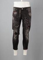 Vintage Slim Dsquared2 Black size 34 / 25, Kleding | Heren, Ophalen of Verzenden, Nieuw