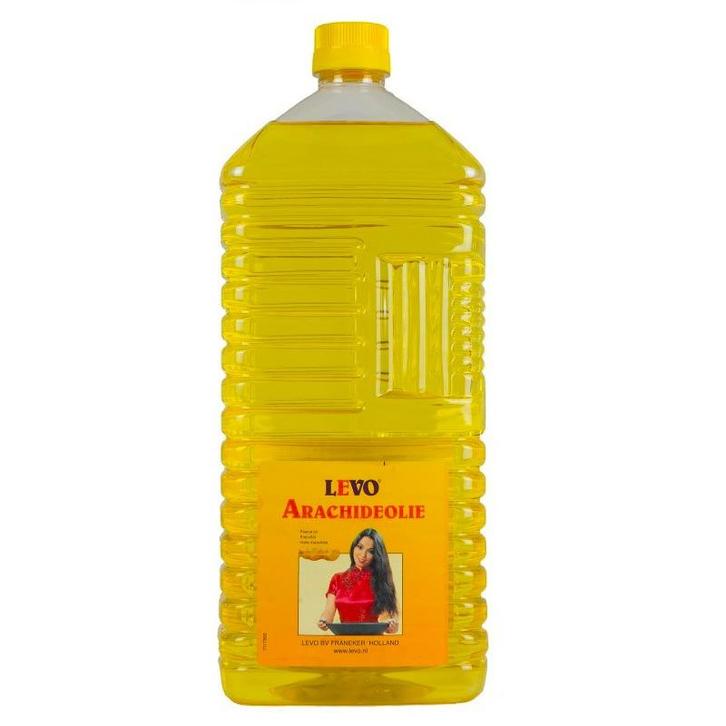 Levo Arachideolie 3 liter, Hobby en Vrije tijd, Taarten en Cupcakes maken, Nieuw, Verzenden