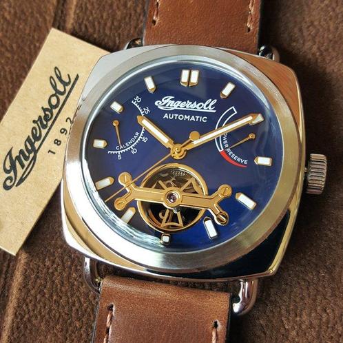 Ingersoll - Automatic - 38 Jewels - Open Heart - Power, Sieraden, Tassen en Uiterlijk, Horloges | Heren