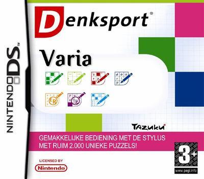 Denksport Varia [Nintendo DS], Spelcomputers en Games, Games | Nintendo DS, Zo goed als nieuw, Ophalen of Verzenden