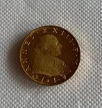 Vaticaanstad. Giovanni XXIII. 100 Lire 1959 -ORO - R2