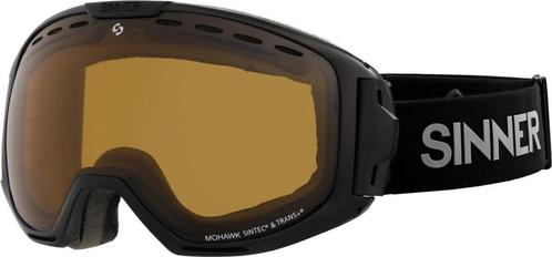 Sinner mohawk photochromic Skibril Mat Zwart Categorie 1-3, Sport en Fitness, Skiën en Langlaufen, Nieuw, Ophalen of Verzenden