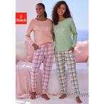 Vivance Dreams Pyjama Lange mouwen shirt met schattige, Verzenden, Nieuw