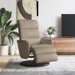 vidaXL Fauteuil verstelbaar met voetensteun kunstleer, Verzenden, Nieuw