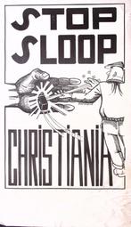 Poster tegen de sloop van het schip de christina in Tur..., Verzenden, Nieuw, Overige onderwerpen, Met lijst