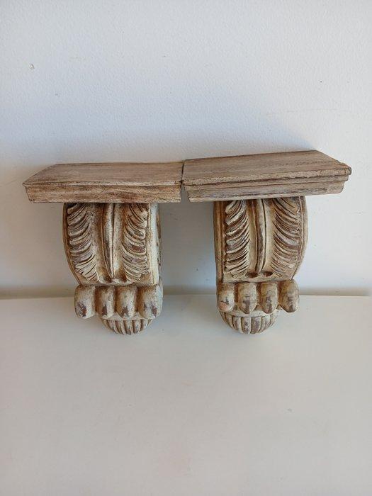 No reserve price! - Wandtafel (2) - Hout, Antiek en Kunst, Antiek | Overige Antiek