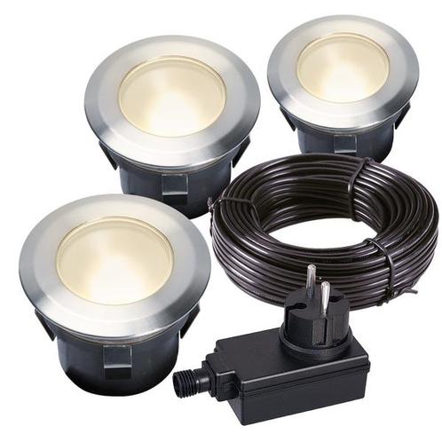 Grondspot Larch set | Zilvergrijs | 12V | Garden L, Tuin en Terras, Buitenverlichting, Ophalen of Verzenden