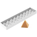 Silikomart Siliconen Vorm Pyramide (18) 3,2x3,2cm, Hobby en Vrije tijd, Taarten en Cupcakes maken, Verzenden, Nieuw
