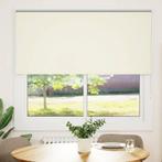 vidaXL Rolgordijn verduisterend 160x130 cm stofbreedte 156,6, Verzenden, Nieuw, Wit