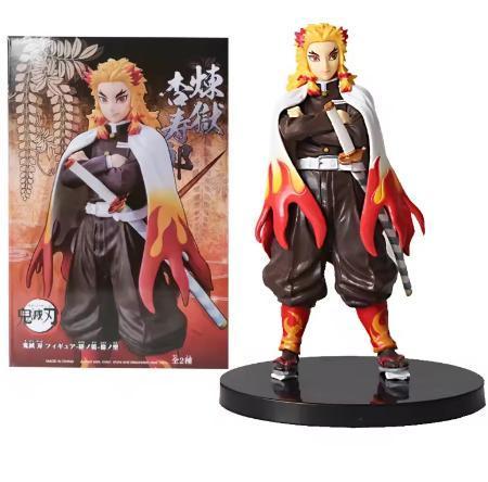 Kyojuro Rengoku Figuur – Demon Slayer – Anime Beeldje 15 cm, Verzamelen, Poppetjes en Figuurtjes, Nieuw, Verzenden