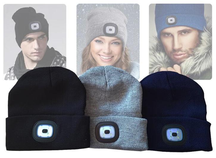 Benson Muts Met LED Verlichting - Unisex - One Size, Kleding | Dames, Overige Dameskleding, Nieuw, Verzenden