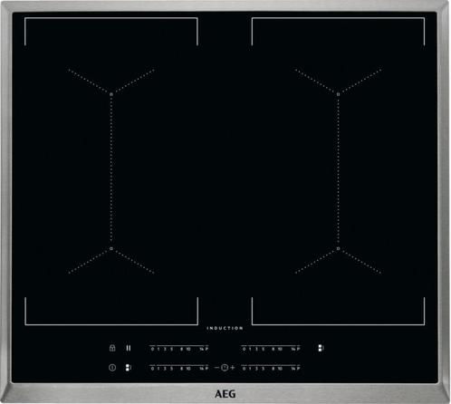 AEG IKE64450XB inductie kookplaat inbouw, Witgoed en Apparatuur, Kookplaten, Inbouw, 4 kookzones, Energieklasse A of zuiniger