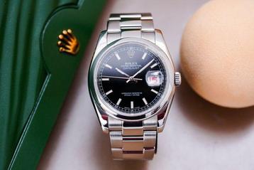 Rolex - Datejust 36 Black Baton Dial - Zonder Minimumprijs - beschikbaar voor biedingen