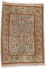 Silk Hereke Signed Carpet with Mural Design - Pure luxe ~1, Nieuw