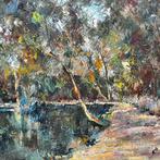 Charles Henri Verbrugghe (1877-1974) - Bord de rivière -