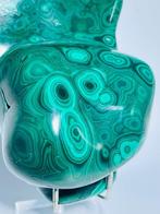 Malachiet Freeform – een gepolijst object met verbluffende