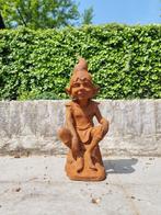 Beeldje - A dreaming garden gnome - IJzer