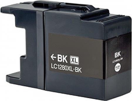 Huis-Merk  BROTHER LC-1280 XL Zwart 30ml 247Print, Computers en Software, Printerbenodigdheden, Nieuw, Verzenden