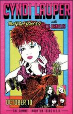Posters - Poster Lauper, Cyndi - The Fun Tour 84, Verzamelen, Verzenden, Zo goed als nieuw