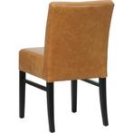 Leren eetkamerstoel Hold - Vintage Cognac (cognac) - Poten, Huis en Inrichting, Overige kleuren, Nieuw, Leer, Ophalen of Verzenden