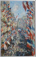 After Claude Monet (1840-1926) - La Rue Montorgueil à Paris,, Antiek en Kunst
