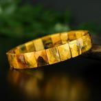 Grote gouden Tijgeroog armband 12 mm - Topkwaliteit -