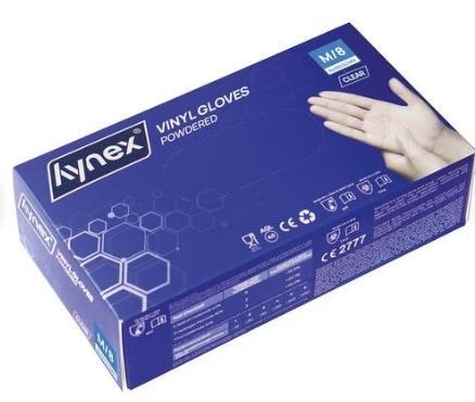 Hynex Vinyl Powdered Clear 4,5gr MD - 100/box, Zakelijke goederen, Partijgoederen en Retail | Verpakking en Verzending, Ophalen of Verzenden
