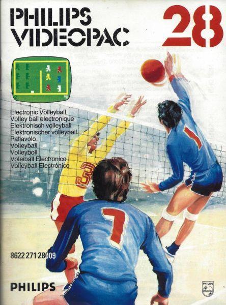 Philips Videopac 28 Electronic Volleyball-Standaard (Philips, Computers en Software, Vintage Computers, Ophalen of Verzenden