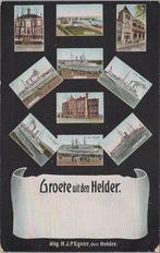 DEN HELDER - Meerluik Groete uit Den Helder, Verzamelen, Ansichtkaarten | Nederland, Verzenden, Gelopen