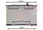 RADIATOR VOOR HYUNDAI SANTAFE 2007-2009 253102B100, Ophalen of Verzenden, Nieuw