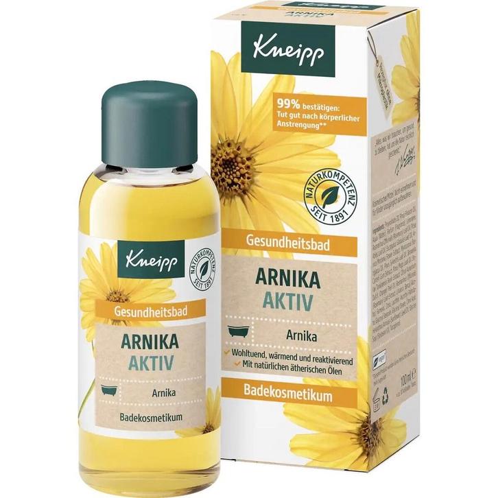 Kneipp Badolie Arnica Actief 100 ml, Sieraden, Tassen en Uiterlijk, Uiterlijk | Lichaamsverzorging, Nieuw, Verzenden