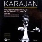 cd box - Karajan - Orchestral Spectaculars From Handel To..., Cd's en Dvd's, Verzenden, Zo goed als nieuw