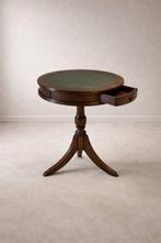 Wandtafel - Mahonie, Kalfsleer - Engelse bijzettafel