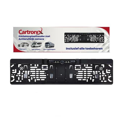 Cartronix RV-420 kentekenplaathouder met camera | Full HD, Auto diversen, Achteruitrijcamera's, Nieuw, Ophalen of Verzenden