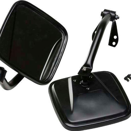 Kentrol 55-86 Jeep CJ Mirror Kit Pair- Powdercoat Black -, Auto diversen, Tuning en Styling, Ophalen of Verzenden