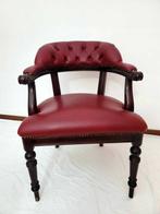 Stoel - Hout, Leder, IJzer - Sedia Chesterfield, Antiek en Kunst