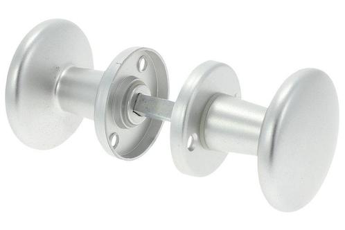 Ami Knopkruk Met Rozet Aluminium F1 60 mm, Doe-het-zelf en Verbouw, Hang- en Sluitwerk, Nieuw, Ophalen of Verzenden