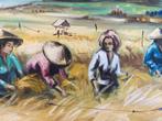 Indonesie - Graanveld, Antiek en Kunst