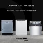 Nieuwe vaatwassers vanaf €375 incl 2 jaar garantie, Ophalen, Energieklasse A of zuiniger, Inbouw, 45 tot 60 cm