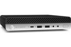 HP EliteDesk 705 G4 Mini | AMD Ryzen 5 Pro 2400G with Radeon, Zo goed als nieuw, HP, SSD, 16 GB