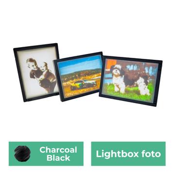Lightbox foto | Charcoal Black beschikbaar voor biedingen