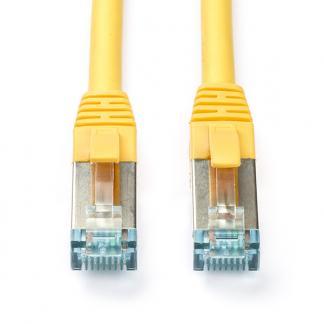 Netwerkkabel | Cat6a S/FTP | 5 meter (Geel), Computers en Software, Pc- en Netwerkkabels, Nieuw, Verzenden