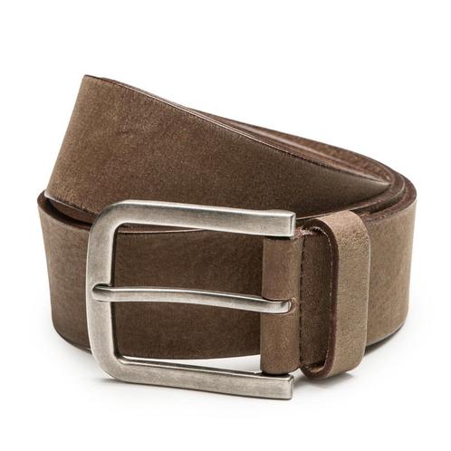 Leren heren riem Jaxx - duo pack - taupe & - Maat: 115 cm, Kleding | Heren, Riemen en Ceinturen, 115 cm of meer, Echt leder, Overige kleuren