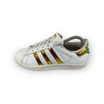 adidas Superstar Gold Iridescent - Maat 36, Gedragen, Sneakers of Gympen, Adidas, Verzenden