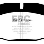 EBC 89-95 Lotus Elan (M100) 1.6 Turbo Greenstuff Front Brake, Ophalen of Verzenden, Nieuw