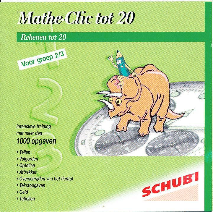 Schubi Cd-rom Mathe-Clic tot 20, Boeken, Schoolboeken, Nieuw, Verzenden